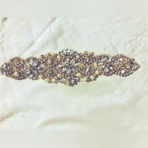 Bridesmaid brooch/cover up